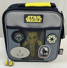 New W Tags Disney Store Star Wars Mandalorian Lunch Box Bag  Glow In The Dark