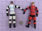 Mattel 1966 Major Matt Mason Man In Space Figure Lot Of 2 Figures Broken Wires