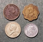 Philippines  - 1969  70  71 And 76 - 1  5 And 10 Centimos - Coins  4 Coins 