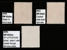 Australia- 1  d Red Kgv Sm Wmk Perf 13  x12   Used Acsc Varieties X 3    ref  633 