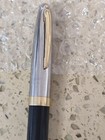 Sheaffer  White Dot 14k Nib Fountain Black Steel Cap Made In Usa