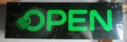 Vintage Master Lock Store Window Display Open Light Sign  rare New 