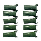 10 Pack V17 Teeth   Lock Pin Dirt Digging Heavy Duty Ships Fast V17tyl