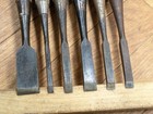 Japanese Vintage Chisel Tataki Nomi Japan Signed Old 24 6 8 15 9 9mm Kh014