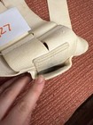 White Parade Belt W flag Carrier