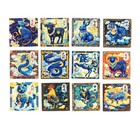 Dunhuang Twelve Chinese Zodiac Signs Resin Refrigerator Magnet 3d Travel Craft