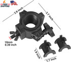 5 Pack 33lb Stage Light Clamps For Dj Par Light Plastic O Clamp Truss Mount Hook