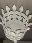 Antique Vtg Victorian Wroutght Iron And Metal Crown Style Plant Stand 34 