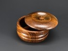 Handmade Wood Shaving Soap Bowl Mug With Lid Cover For Clubman Pinaud Shave Soap