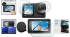 10 Piece Action 3 Camera Accessories - 9h Hardness Screen   Lens Protectors Set