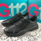 New G fore G 112 Men s All Black Golf Shoes Pu Leather Onyx Sneakers Sz 10-12