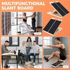 Portable Slant Board For Calf Stretching  Adjustable Wooden Calf Stretcher In