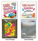 3 Pk Willy Cupcake Sprinkles Dick Penis Adult Cake Decoration Party Bachelorette