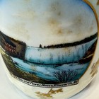 Ellsworth  Maine Me Antique Dam   Powerhouse Souvenir China Painted Creamer