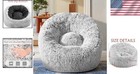 Luxurious Grey Memory Foam Bean Bag Sofa Chair - Perfect For Living   Dorm Rooms