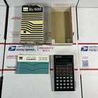 Rare Sharp Elsi Mate El-500 Vintage Scientific Pocket Calculator   Box - Tested