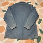 Vintage Sears Fieldmaster Denim Chore Coat Jacket Men   s Large Blue Workwear