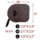 Southland Archery Supply Barebow Suede And Leather Finger Tab Ambidextrous