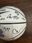 2025-26 Carolina Tar Heels Team Signed Basketball Unc Caleb Wilson Autograph
