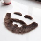 Diy Self Adhesive Fake Mustache Set Beard Brown mustache And Eyebrow  