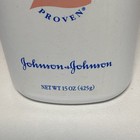 Vintage 1996 Johnson   s Baby Powder With Talc 15 Oz Bottle Not Sealed Discontinue