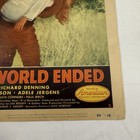 1956 Day The World Ended Original 11x14    Title Lobby Card Roger Corman Horror