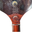 Vintage Ekco Slotted Spoon Chromium Plated Black Handle Made In Usa 11 5 Inch