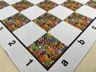 Flower Chess Board - Floppy Mousepad Material With Notation