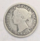  1885- Canada 10 Cent Coin-key Date t141