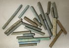 5 Ancient Egyptian Faience Mummy Beads 3000-2500 Years Old mixed Color Beads
