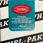 Nasco Whirl   pak B01062 Write   on 4oz 118 Ml Write-on Sample Bag Mfg 03 2020 500pk