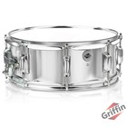 Griffin Metal Snare Drum 14x5 5 Steel Chrome Shell Percussion Head Key Hardware