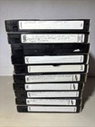 Lot Of 10 T-120 6 Hour Supercolor Vhs Tapes Used Mixed Media