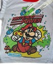 Vintage 1989 Very Rare Nintendo Super Mario Bros Nintendo Power Shirt White Sz 8