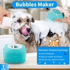 6pcs Dog Bath Brush   Dog Toothbrush   Adjustable Handle Shampoo Brush   Scrubbe