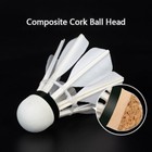 3 Pcs Fz11 White Goose Feather Training Badminton Shuttlecock Ball High Speed