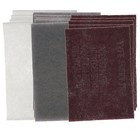 3m Scotch-brite Hand Pads 5 Each 7447 maroon   7448 grey   7445 white  Free Ship