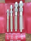 Starrett No  S 240 Set Of  4  Pin Vises  a-d  W pouch Machinist Tools Usa  