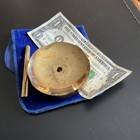 Merle Steir N y c  1977 Brass Dreidel Paperweight Modernist Judaica Sculptor