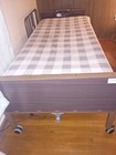 Electric Hospital Bed  With Side Rails  Remote   Mattress New   Fully Functional