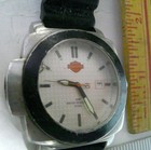 Harley Wrist Watch Vintage Collectible Old Hd Motorcycle Memorabilia- Works