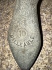 Vintage Cast Iron Navy Boat Anchor 10lb Malleable Galvanized Wilco Silver Euc