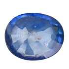 0 77ct Natural Blue Sapphire Gemstone Heated