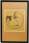 Edward Gordon Craig   ellen Terry In London Assurance   Woodcut Print
