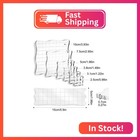 Ucec 7 Pieces Acrylic Stamp Block Assorted Sizes Clear Acrylic Mounting Blocks S