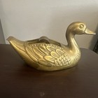 Hmi Heavy Brass Vintage Duck Tape Dispenser  with Original Roller compton Calif