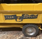 Vintage 1940 s Buddy L Farm Supplies Truck-long Nose 22    Long-pressed Steel