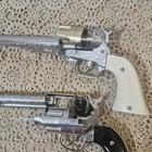 Vintage Hubley Toy Cap Pistol Lot     Colt  45   Ric-o-shay   late 1950s Cowboy 