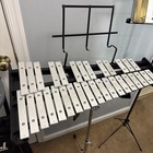 Pearl Pk910c Student 32 Key Bell Kit With Rolling Case Music Book Stand Read