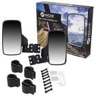 Niche Side View Mirror Set For Yamaha Wolverine Rhino Viking 450 660 700 Black